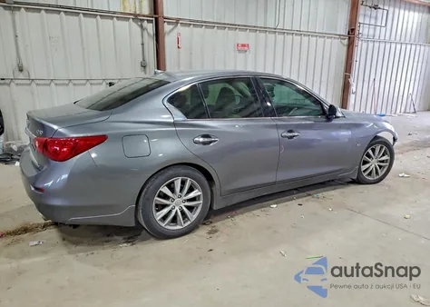 2015 Infiniti Q50 Base from USA, damaged, VIN JN1BV7AR0FM414741